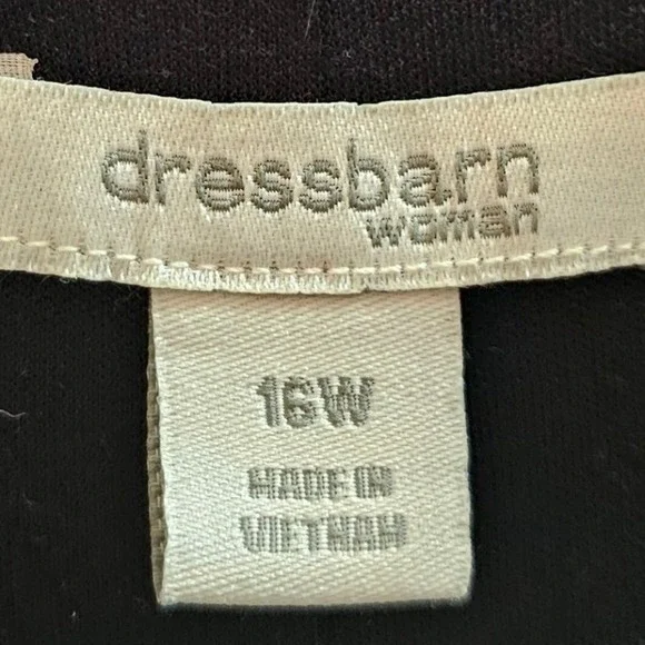 Dressbarn 16W Floral Cowl Neck Dress Blue Green Black Sleeveless Stretch Y2K EUC - Picture 4 of 8